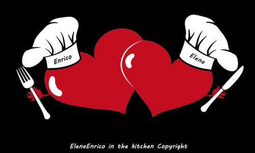 Elena Enrico in the kitchen